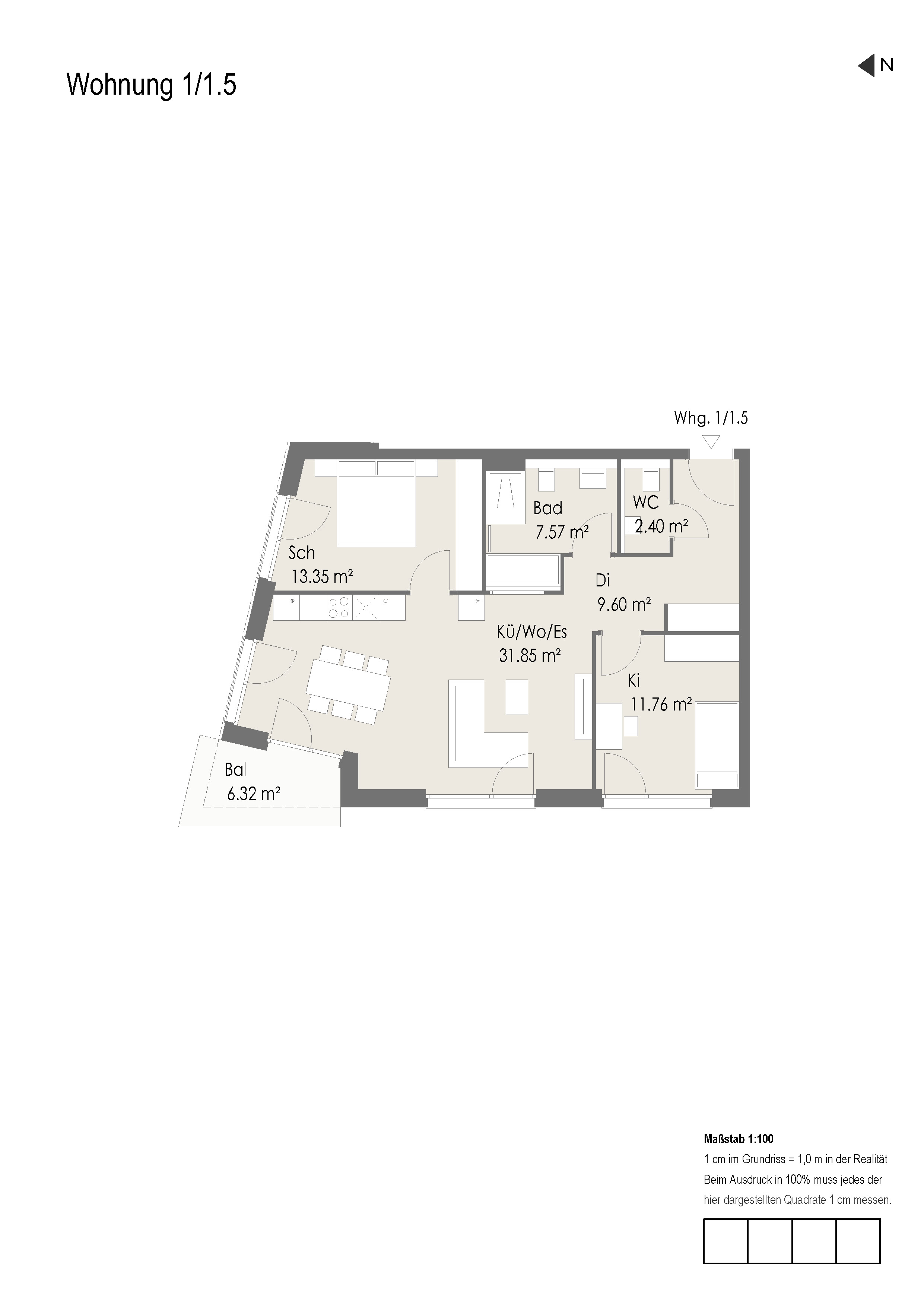 Wohnung Plan