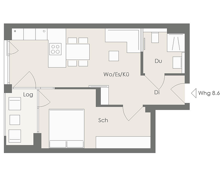 Wohnung Plan