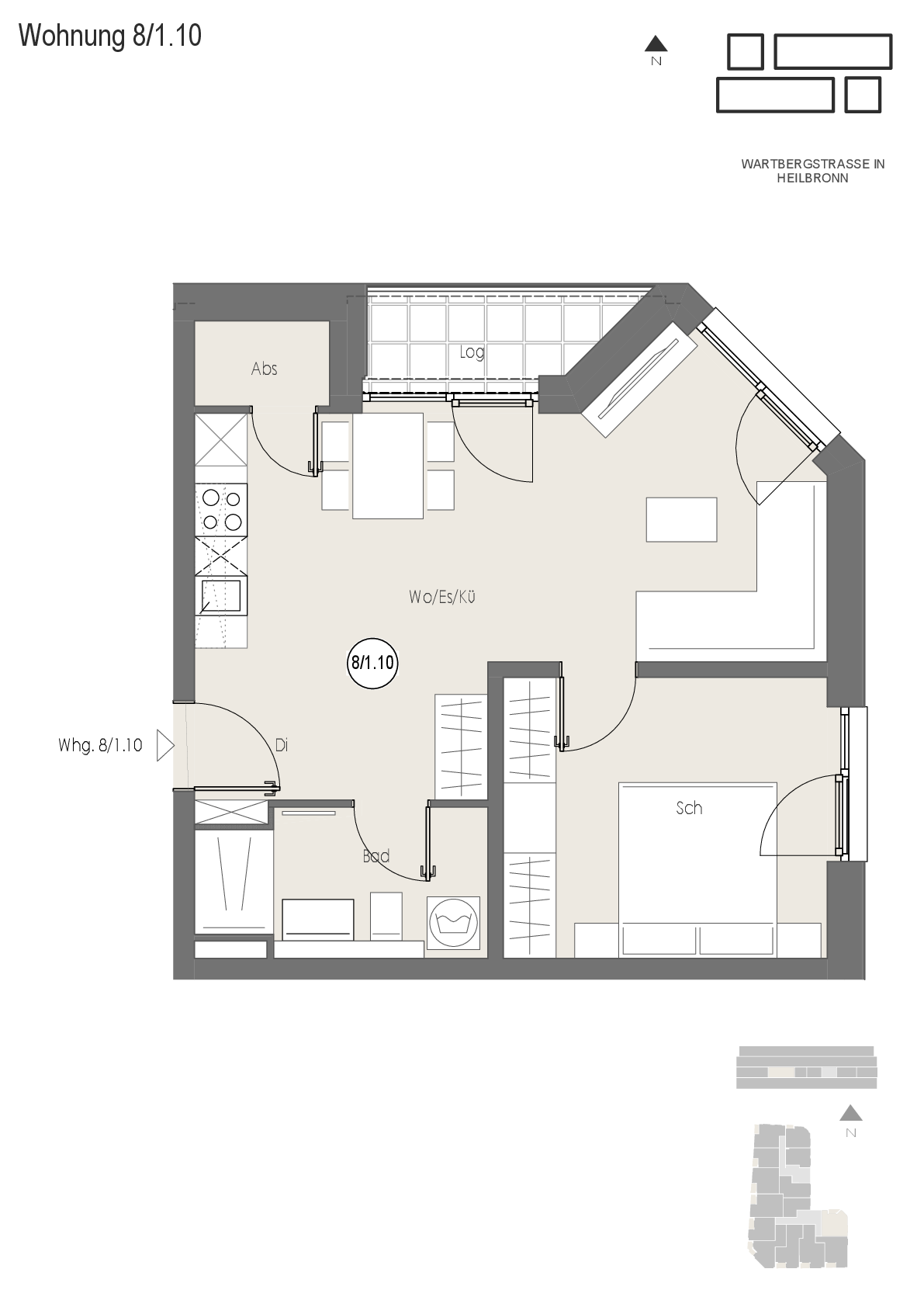 Wohnung Plan