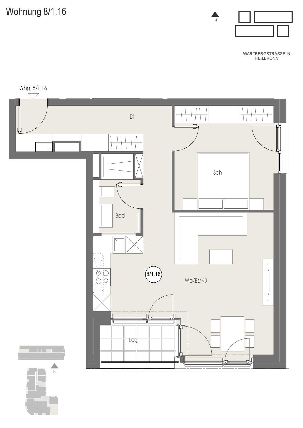 Wohnung Plan