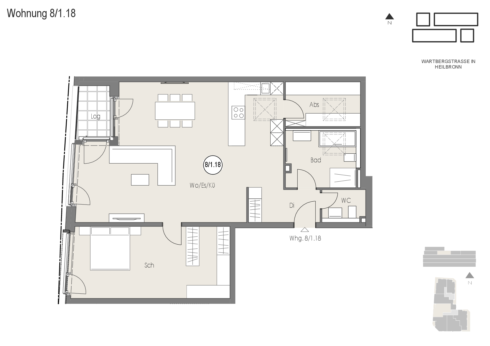 Wohnung Plan