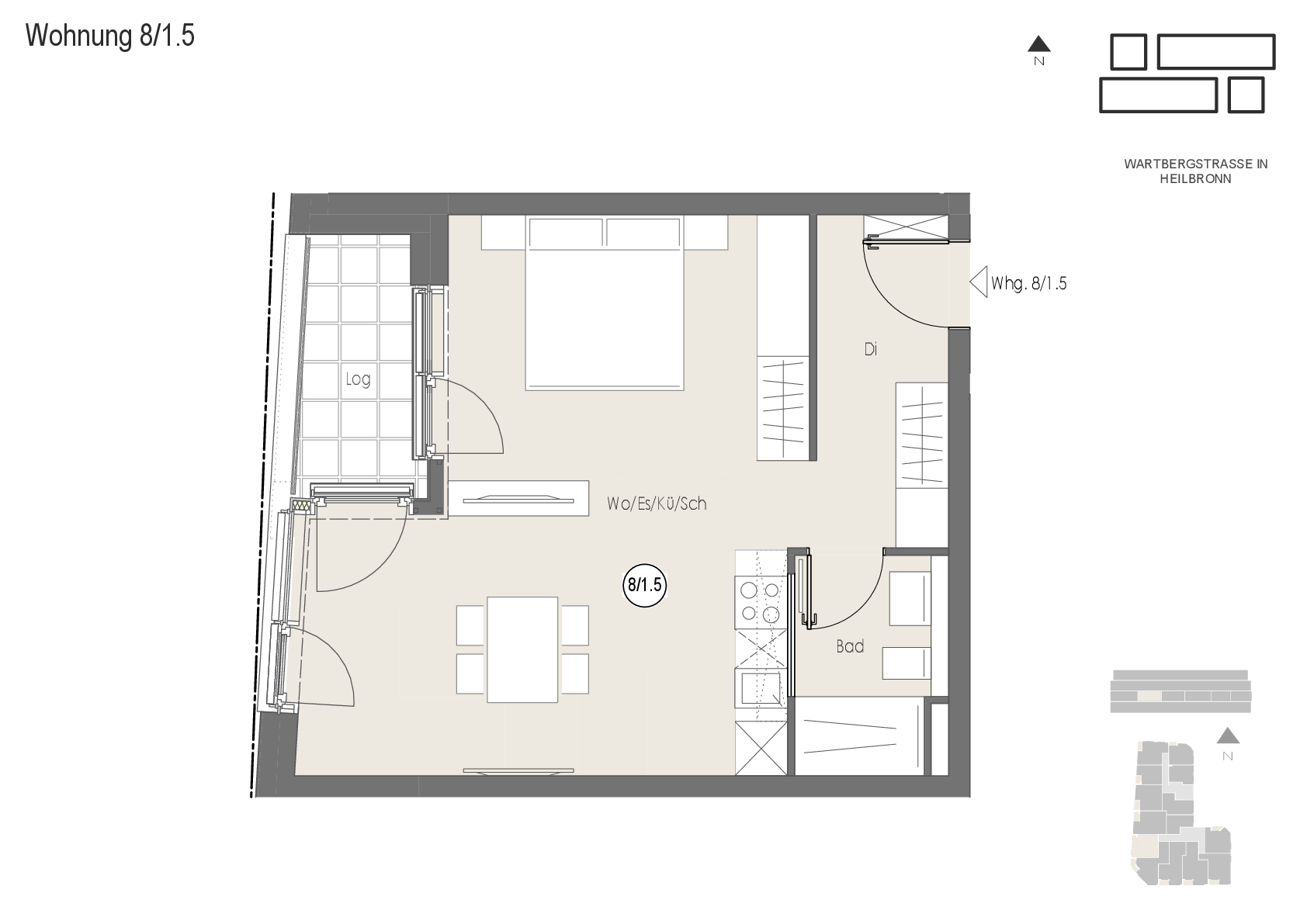 Wohnung Plan