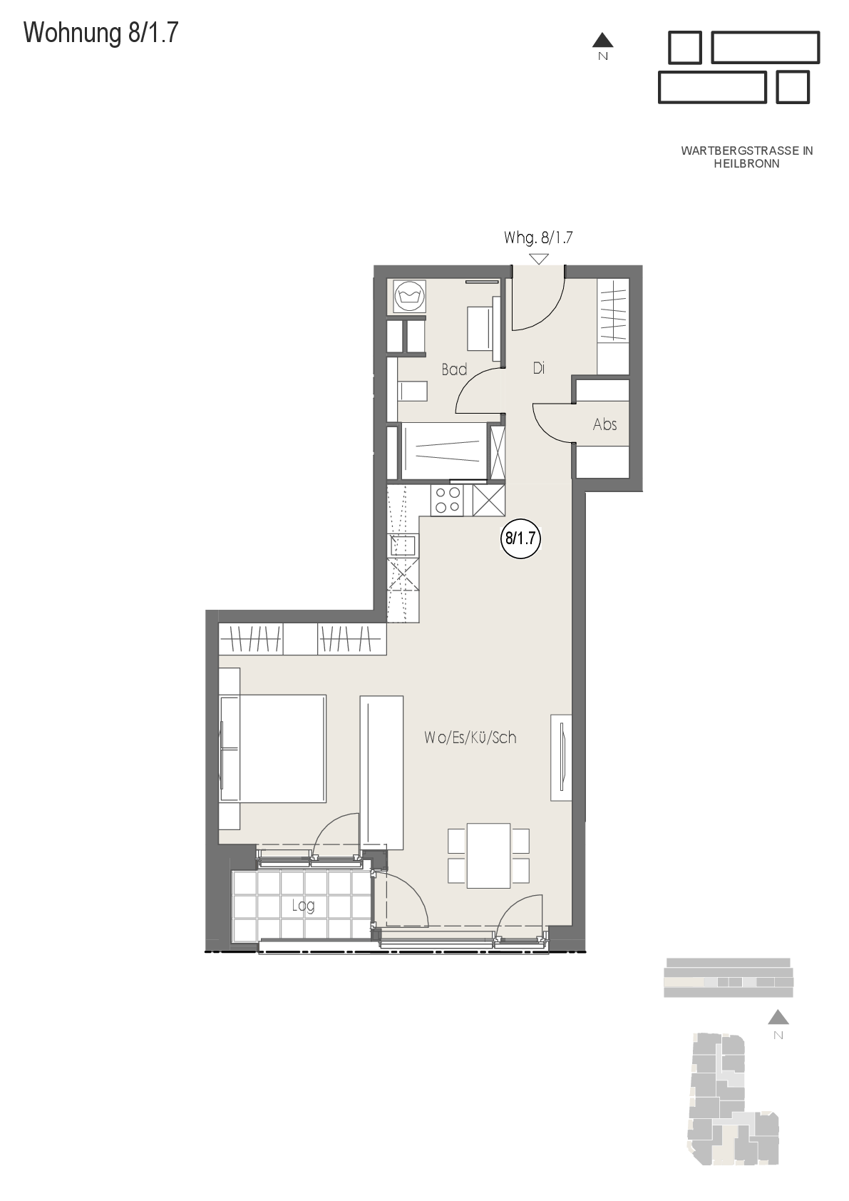 Wohnung Plan