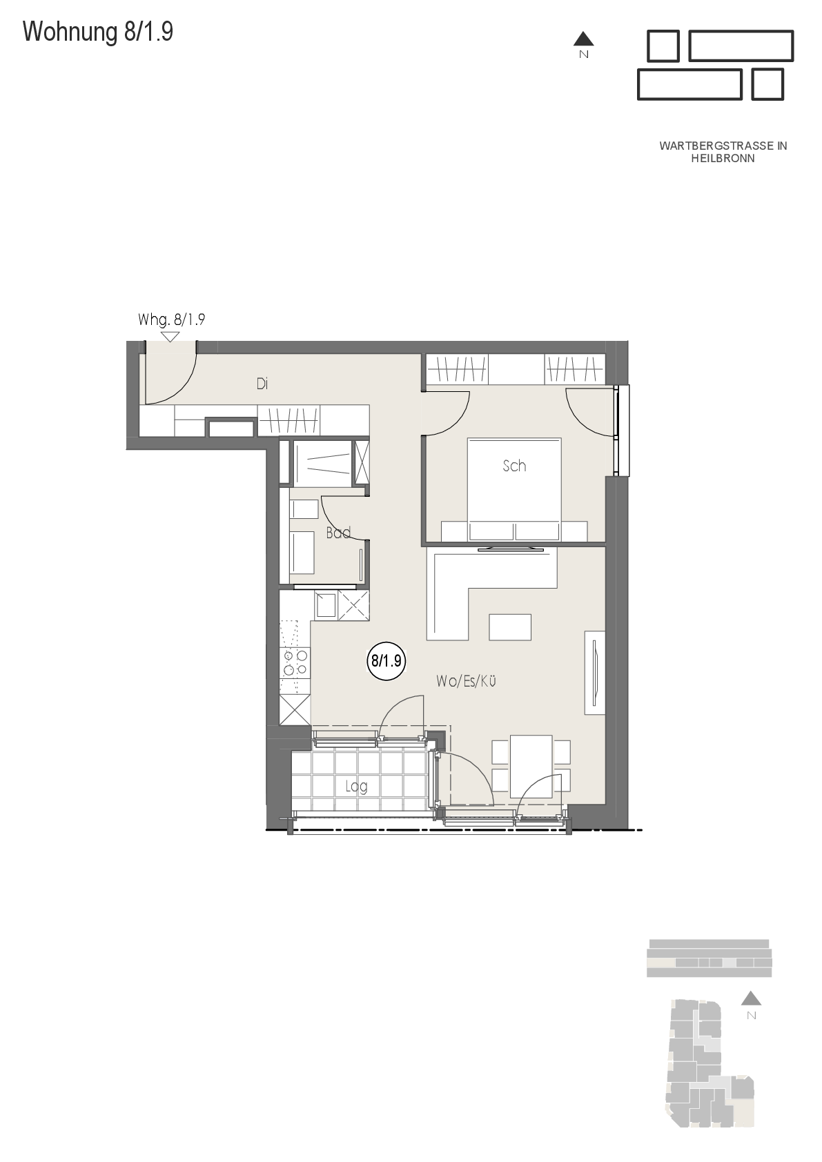 Wohnung Plan