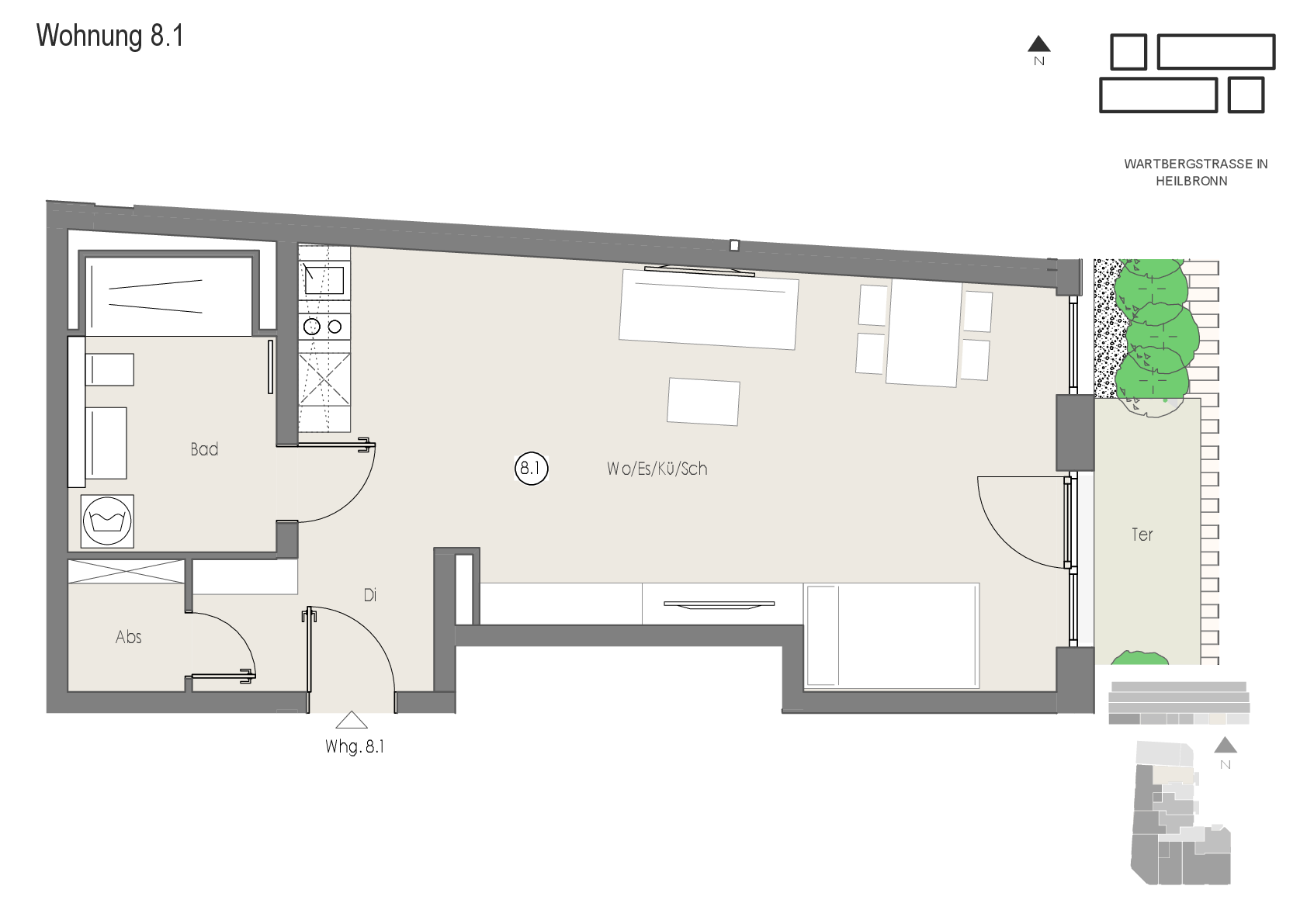 Wohnung Plan