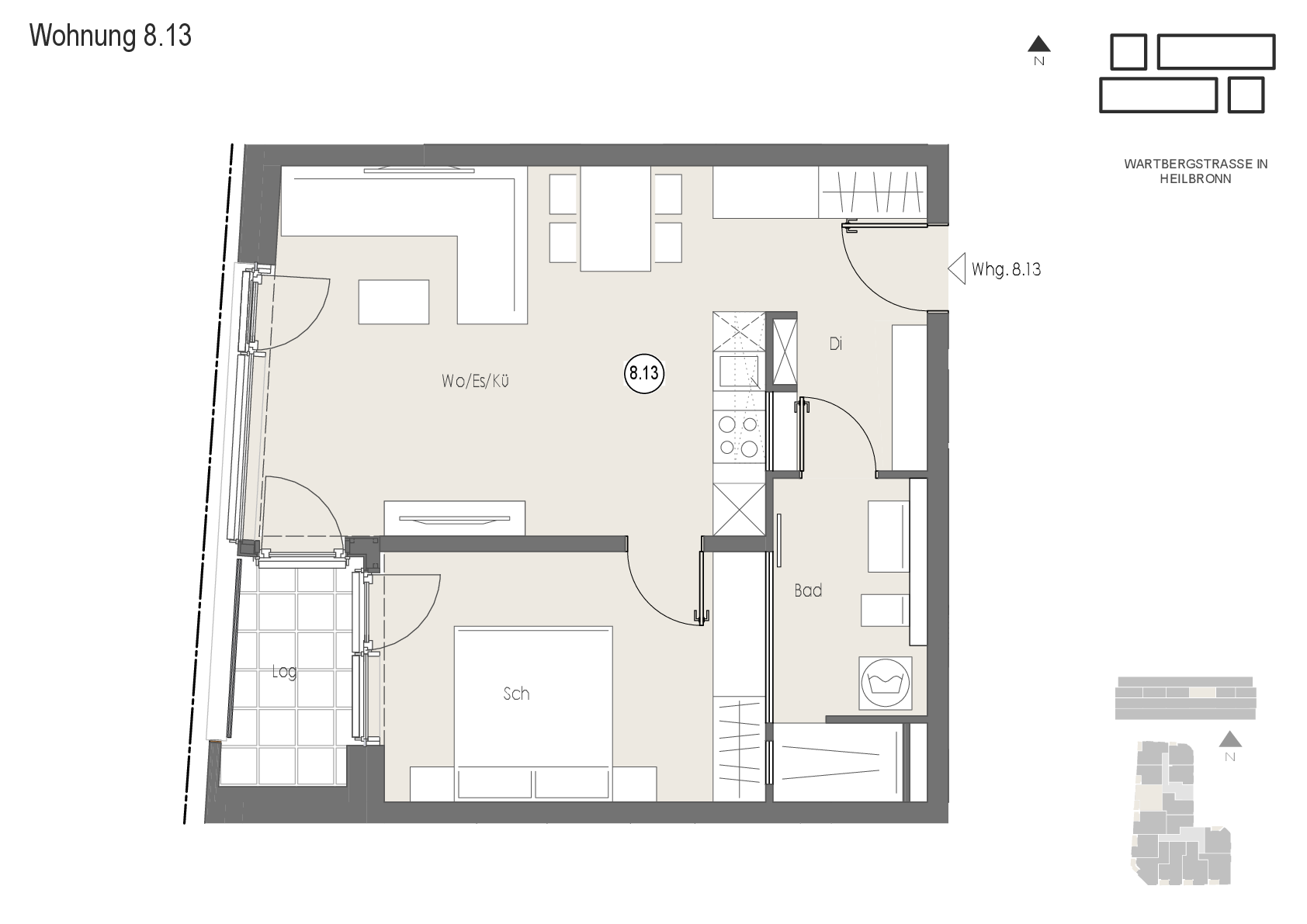 Wohnung Plan