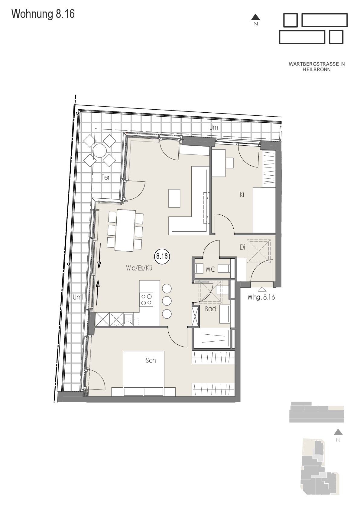 Wohnung Plan