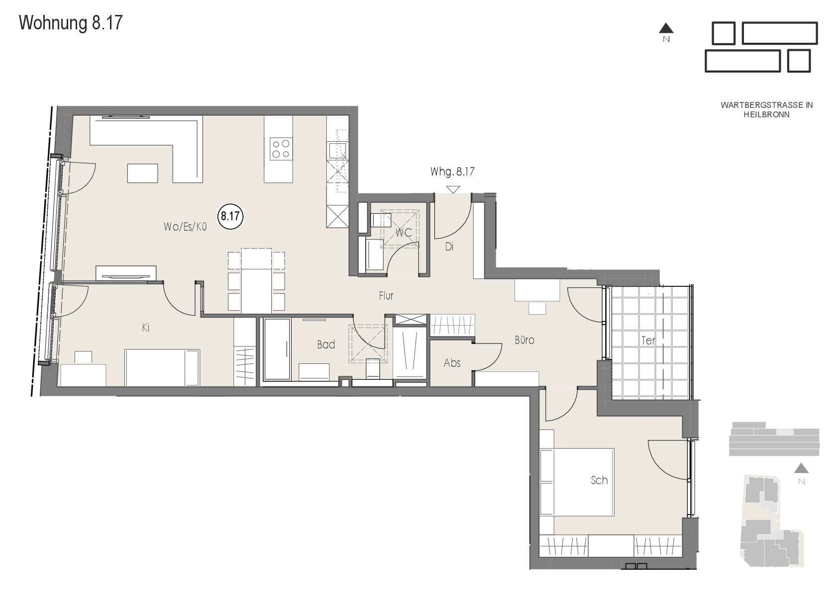 Wohnung Plan