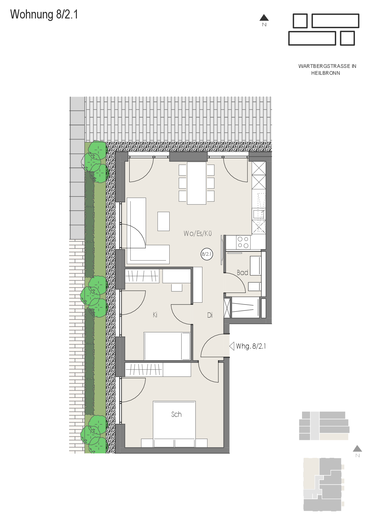 Wohnung Plan