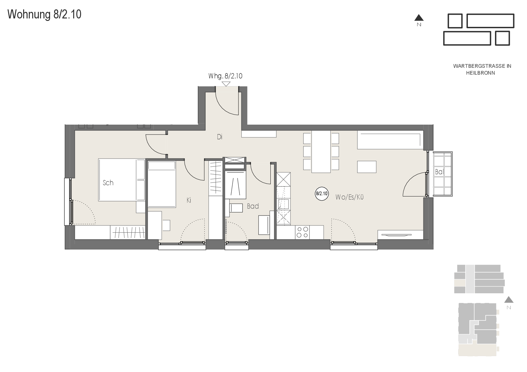 Wohnung Plan