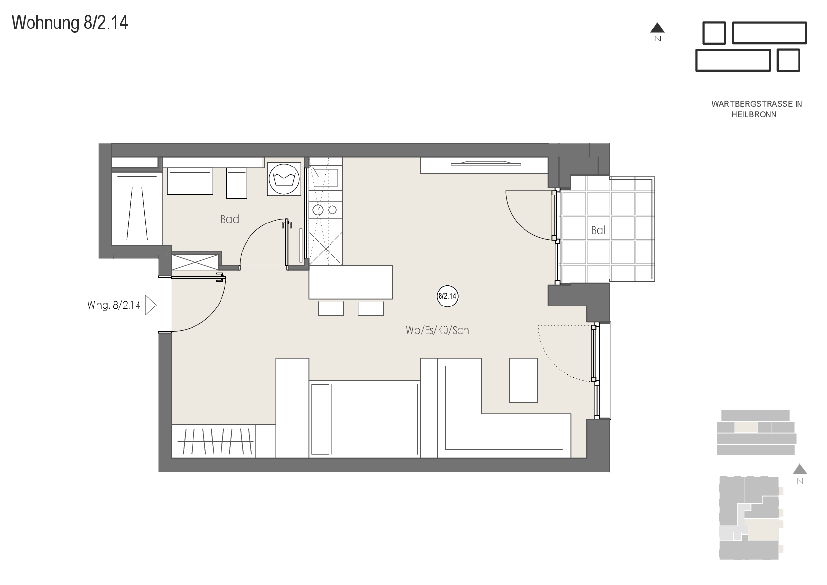 Wohnung Plan