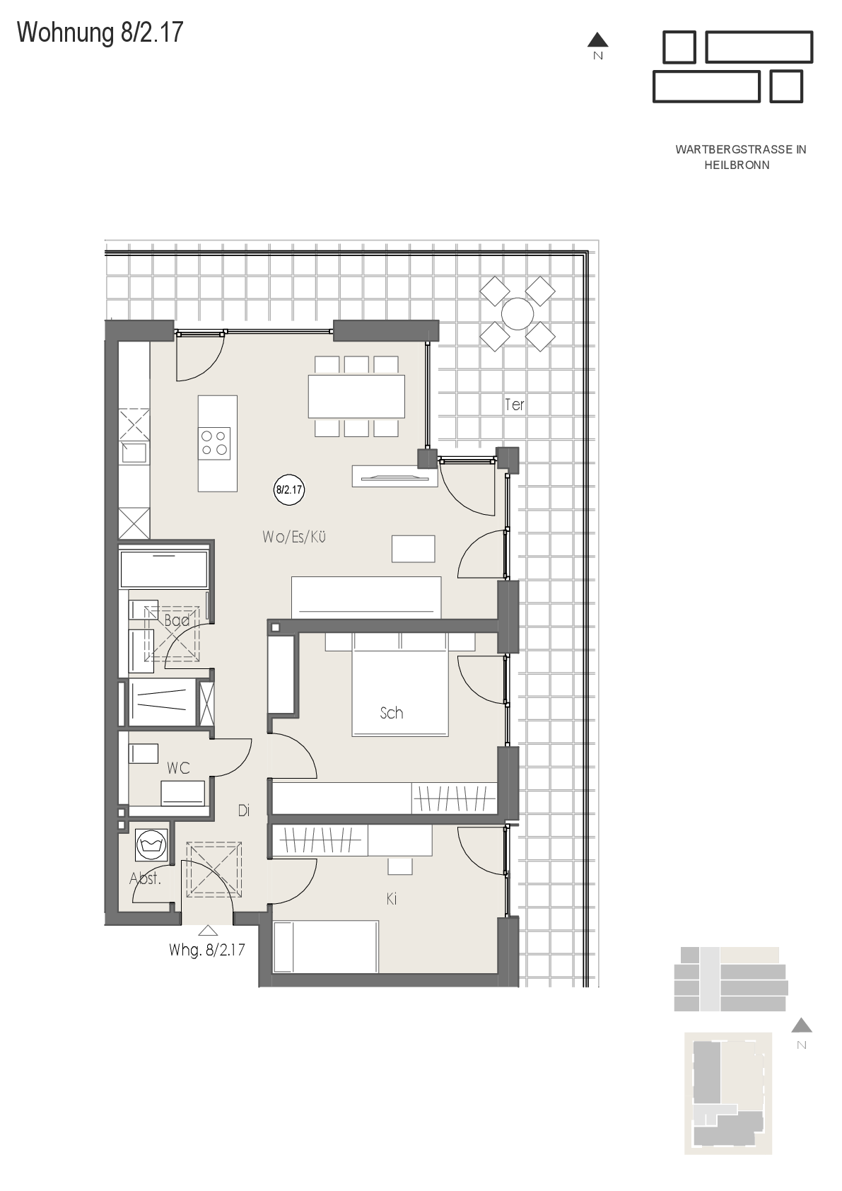 Wohnung Plan