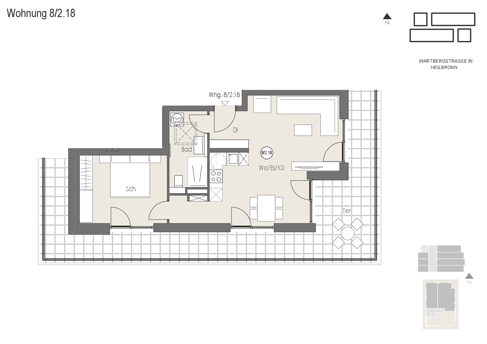 Wohnung Plan