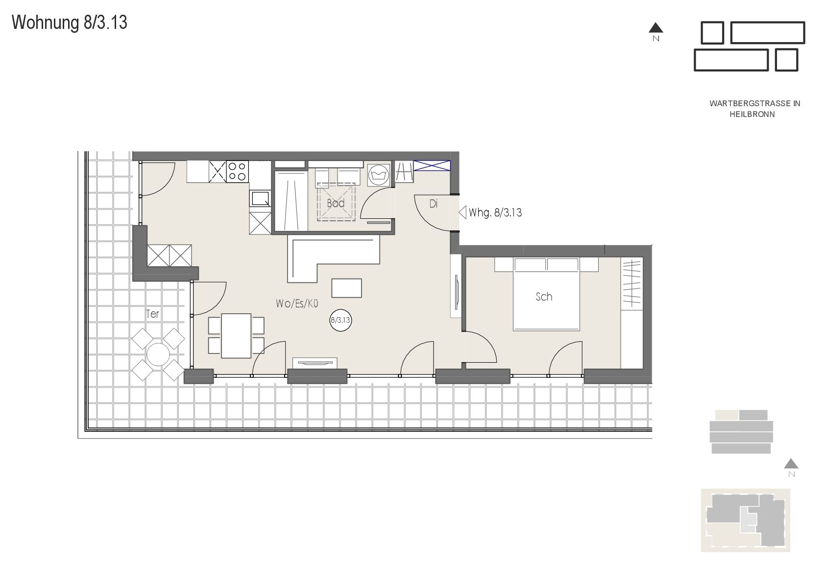 Wohnung Plan