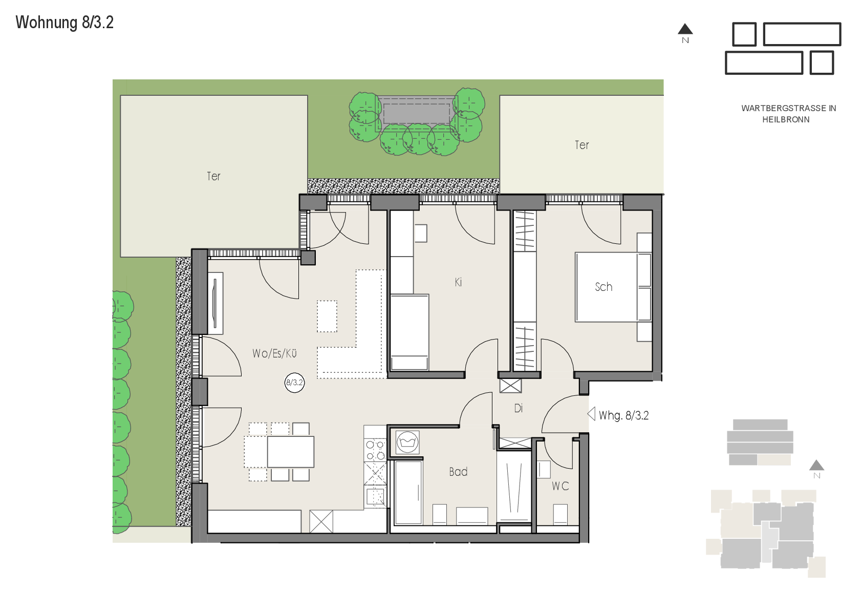 Wohnung Plan