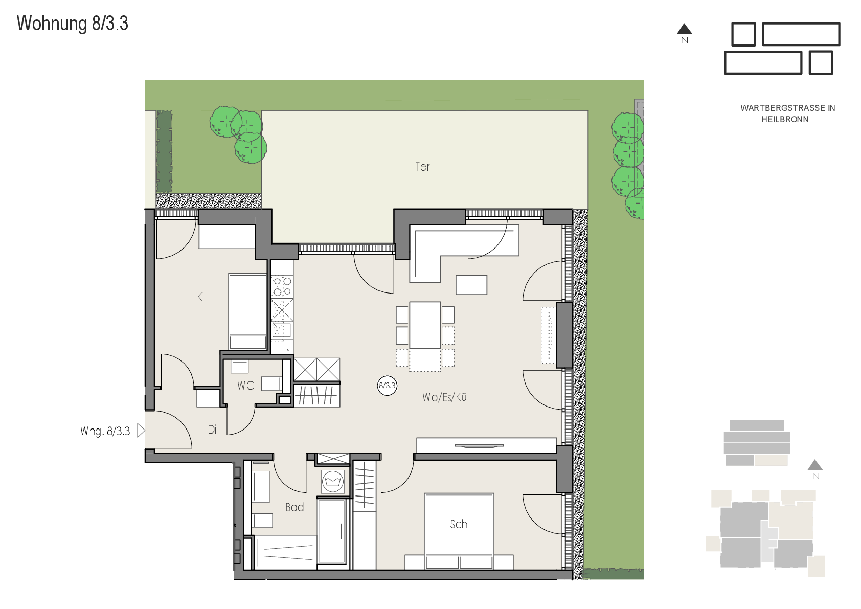 Wohnung Plan