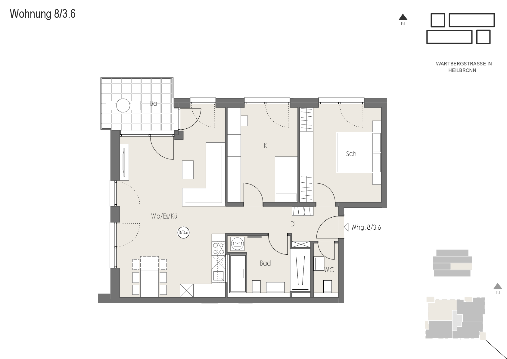 Wohnung Plan