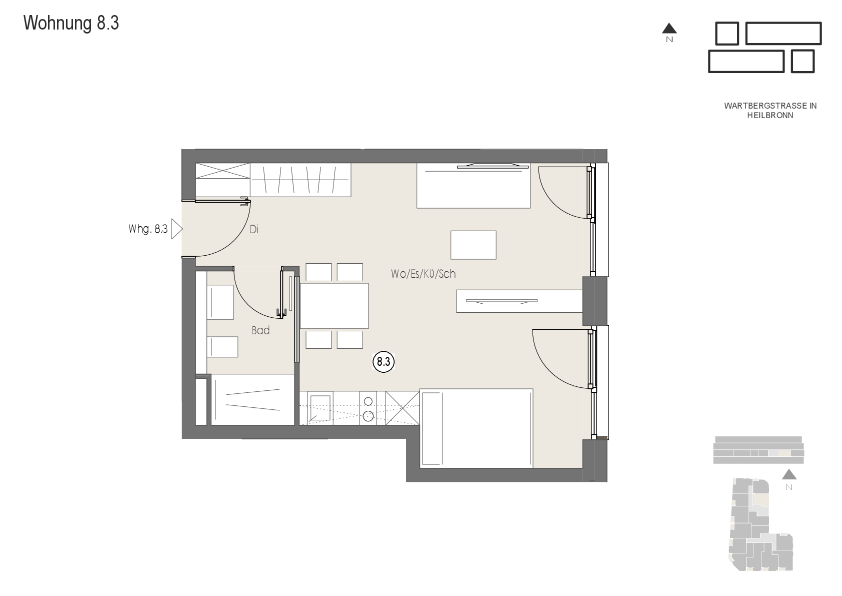 Wohnung Plan