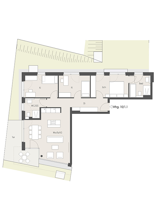 Wohnung Plan