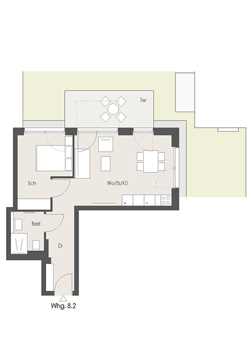 Wohnung Plan