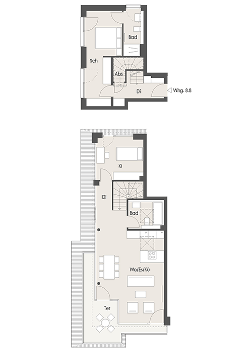 Wohnung Plan