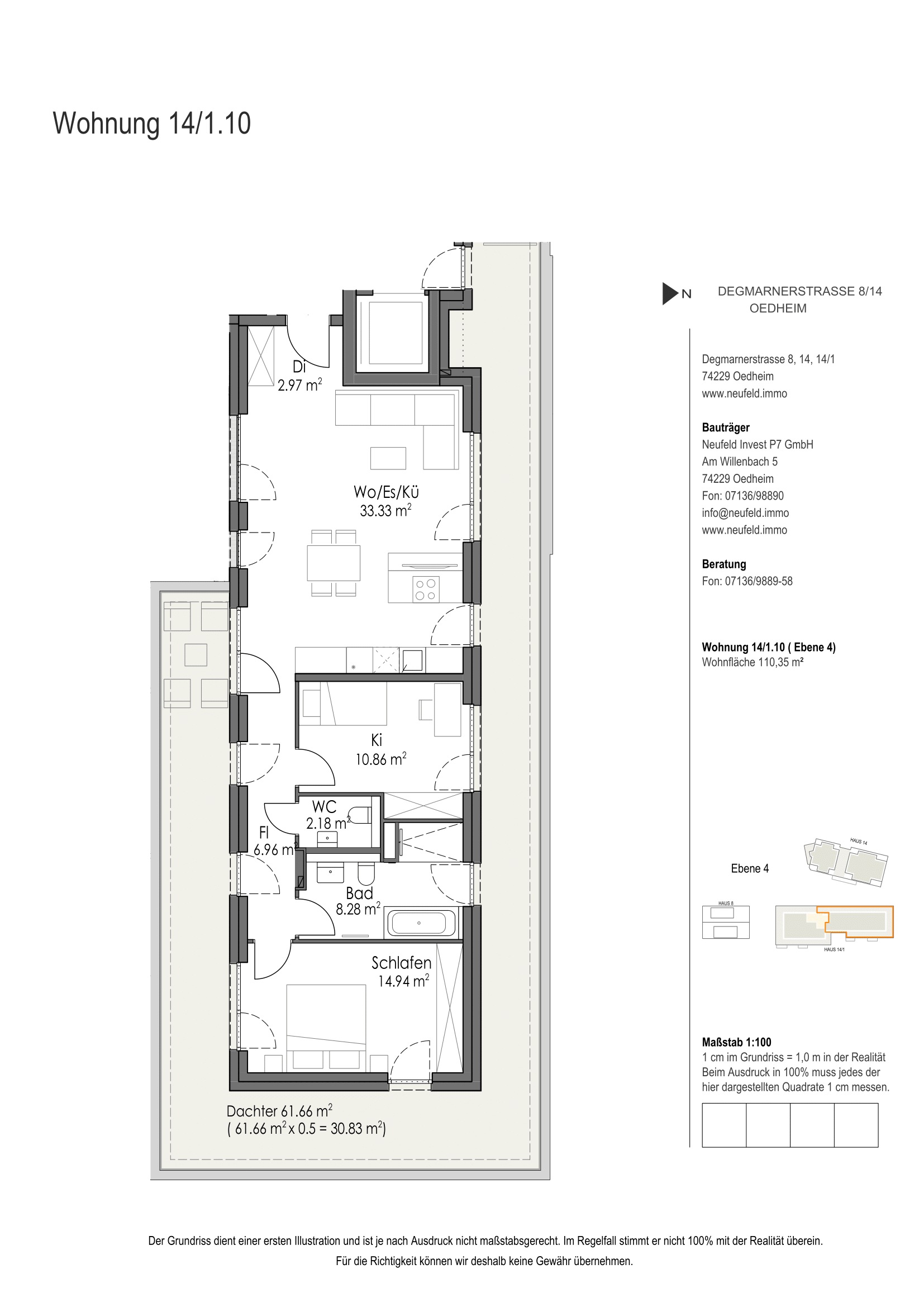 Wohnung Plan