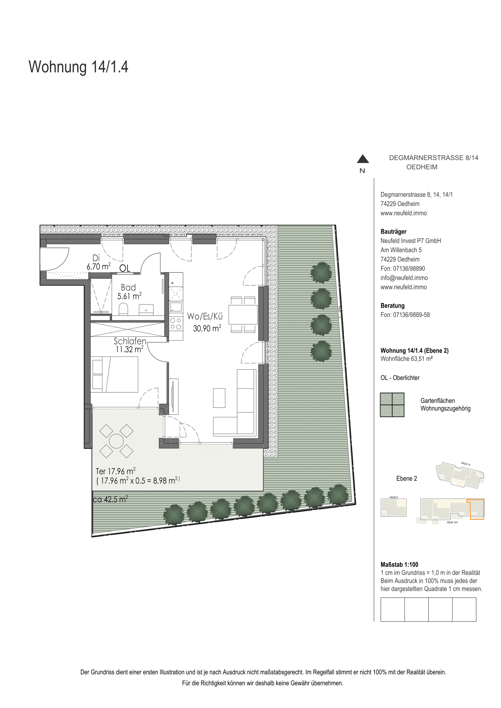 Wohnung Plan