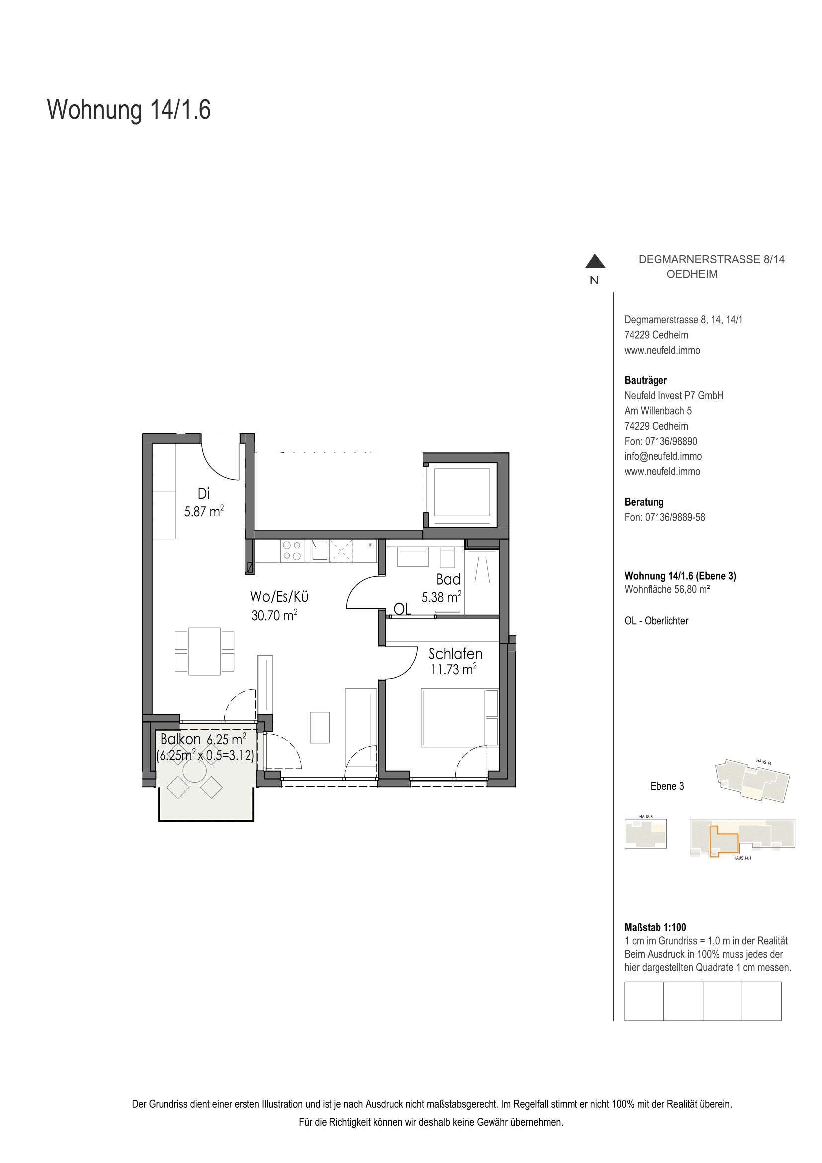 Wohnung Plan