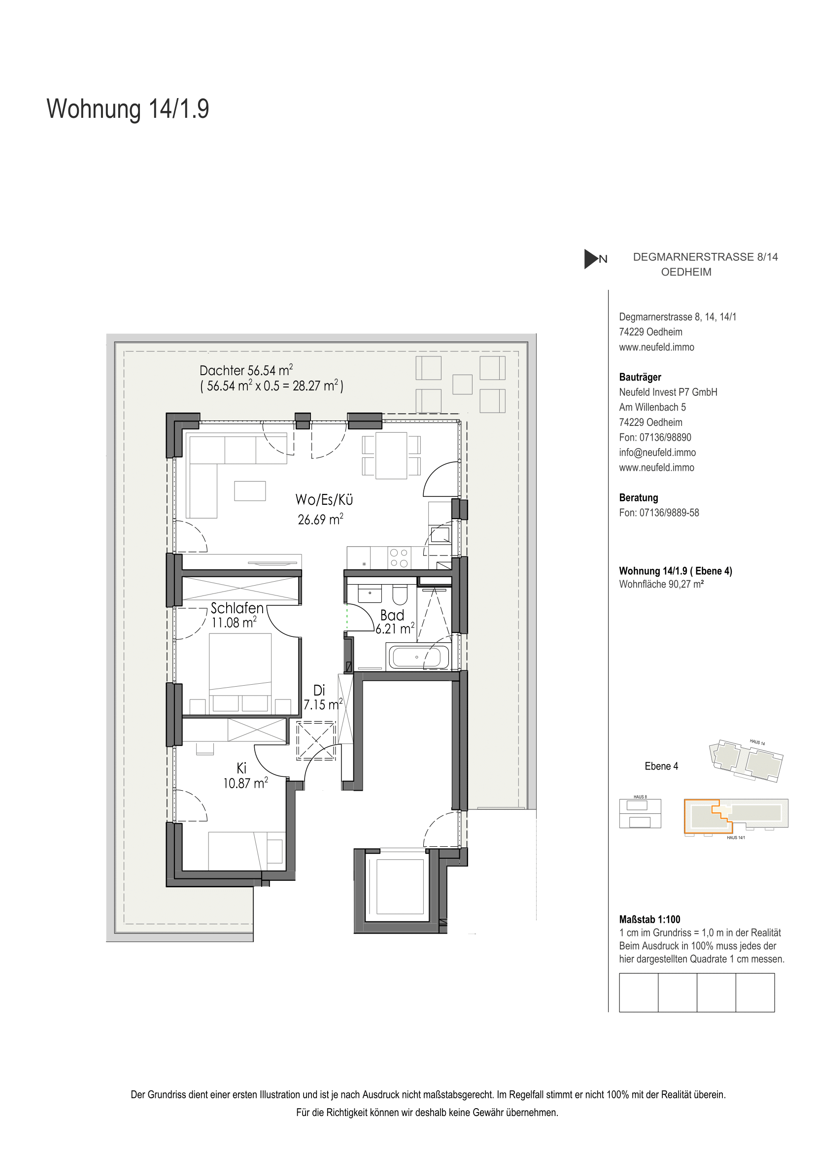 Wohnung Plan