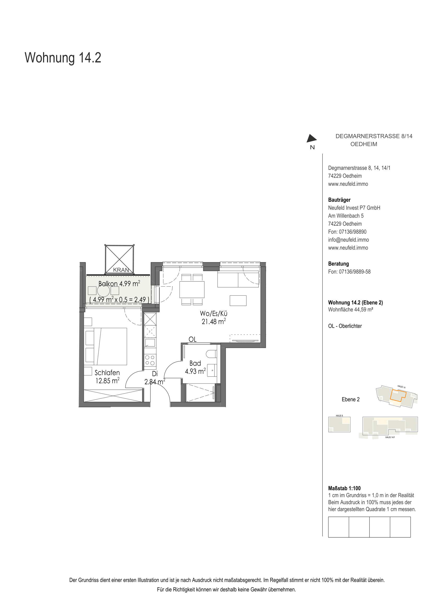 Wohnung Plan