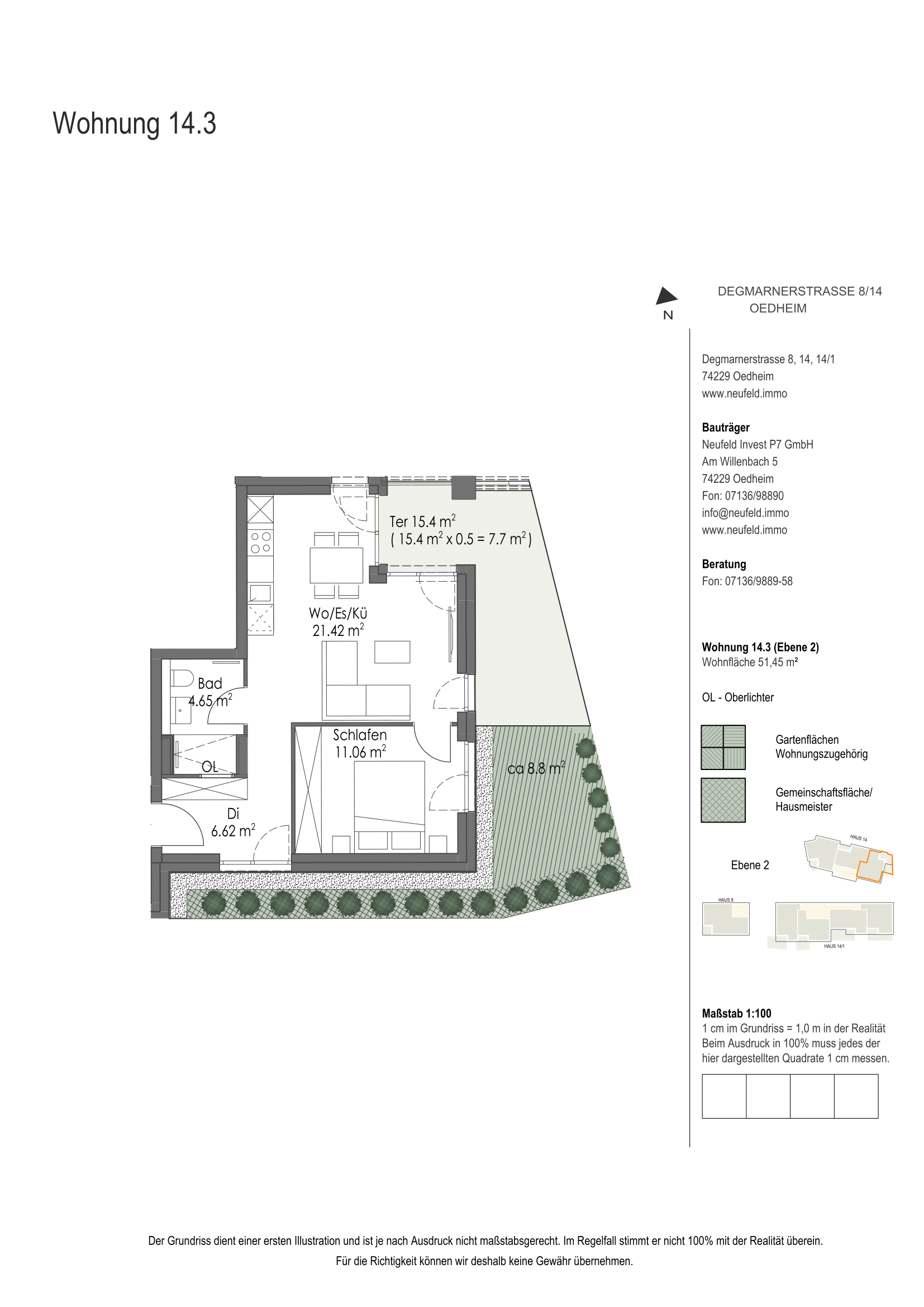 Wohnung Plan